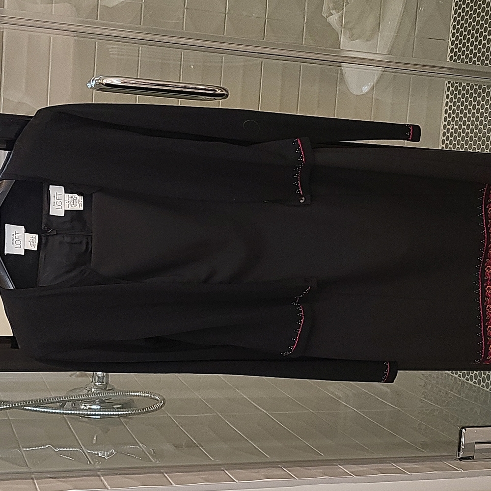 Loft Dress and Sweater Set